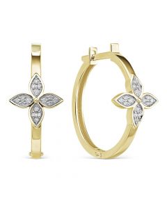 Серьги из золота PRESTIGE c бриллиантами С-1720-03