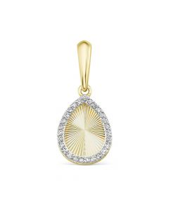 Подвеска из золота PRESTIGE c бриллиантами П-1756-03