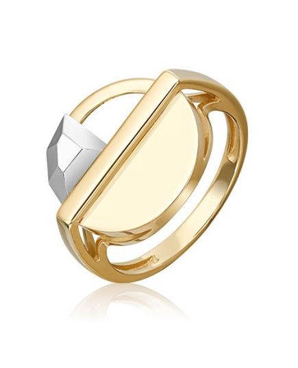 Кольцо из комбинированного золота 01-5628-00-000-1121 Platina Jewelry