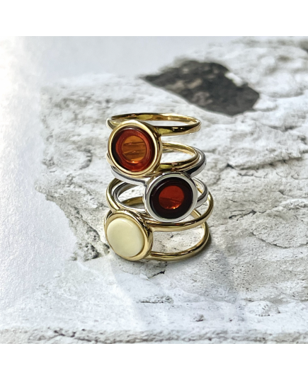 Серебряное Кольцо R9186RV Sun Stone, изображение 2