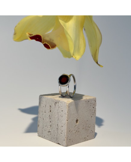 Серебряное Кольцо R9186RV Sun Stone, изображение 5