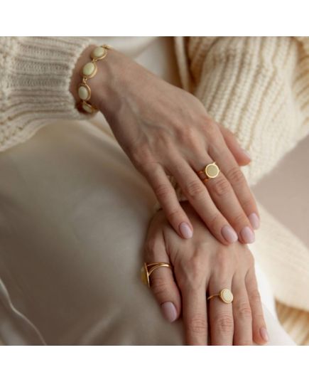 Серебряное Кольцо R9186ZM Sun Stone, изображение 4