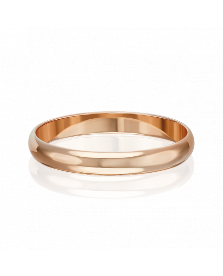 Обручальное кольцо из красного золота 01-3917-00-000-1110-11 Platina Jewelry