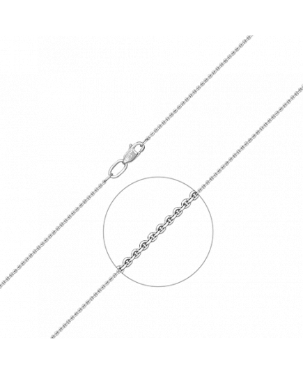 Цепь из белого золота (плетение якорное) 21-0811-030-1120-17 Platina Jewelry