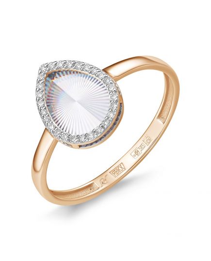 Кольцо из золота PRESTIGE c бриллиантами К-1756-01
