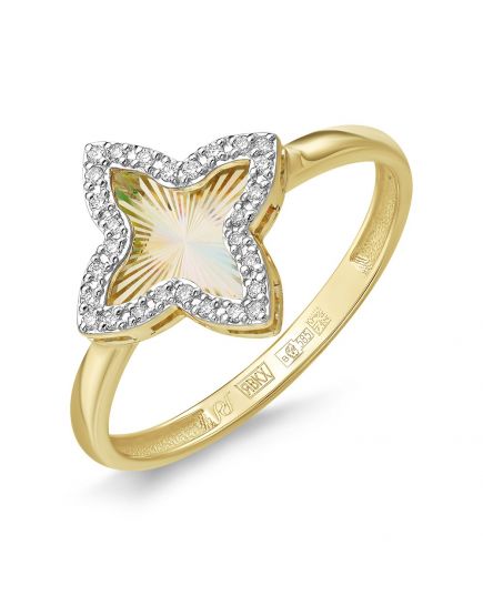 Кольцо из золота PRESTIGE c бриллиантами К-1753-03